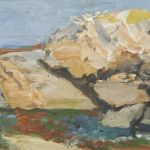 1233 2504 OIL PAINTING